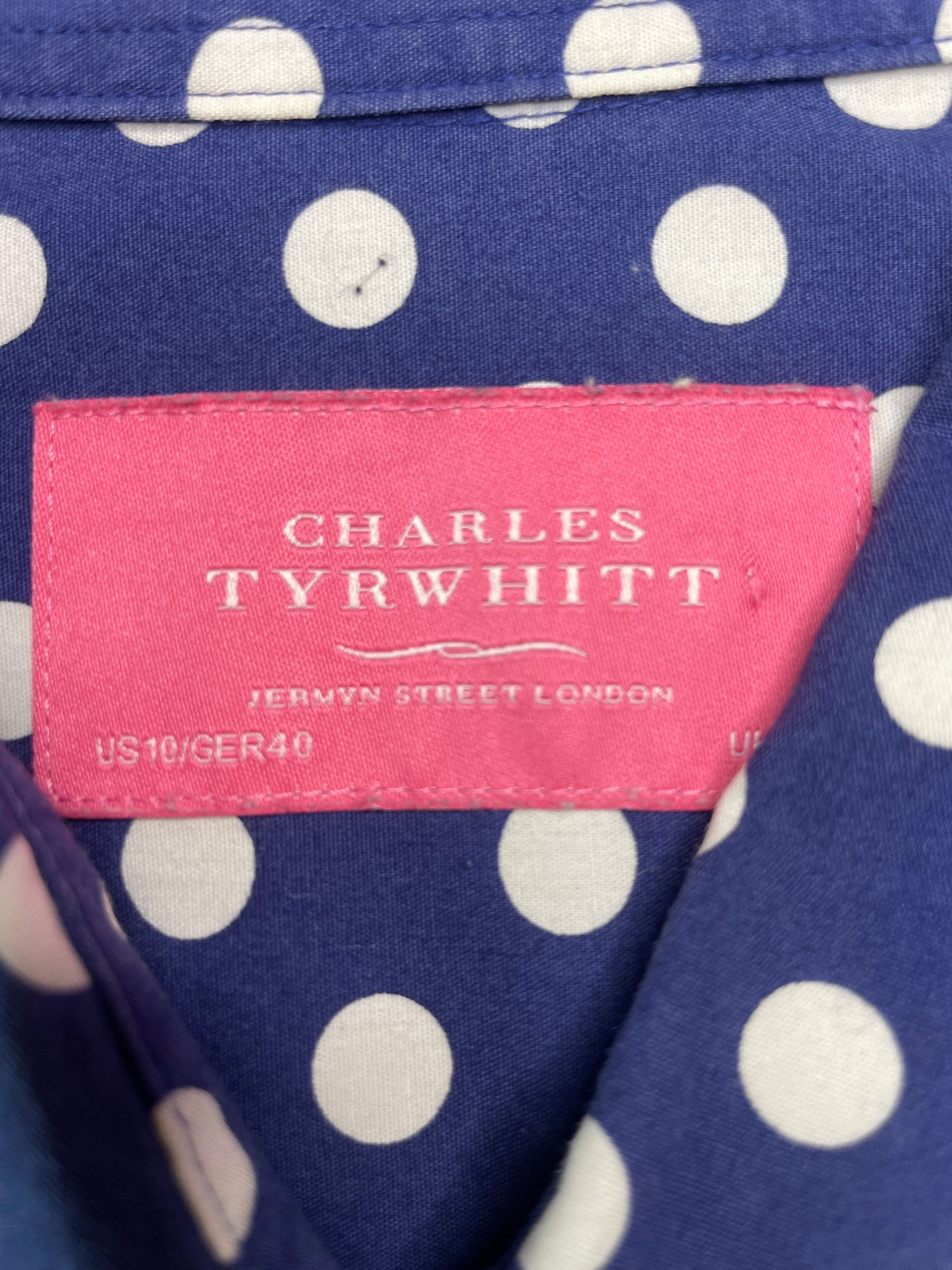 Charles Tyrwhitt | London | shirt | size 14 | long sleeve | 100% cotton