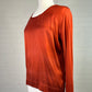 Gerard Darel | Paris | top | size 14 | long sleeve | 100% silk