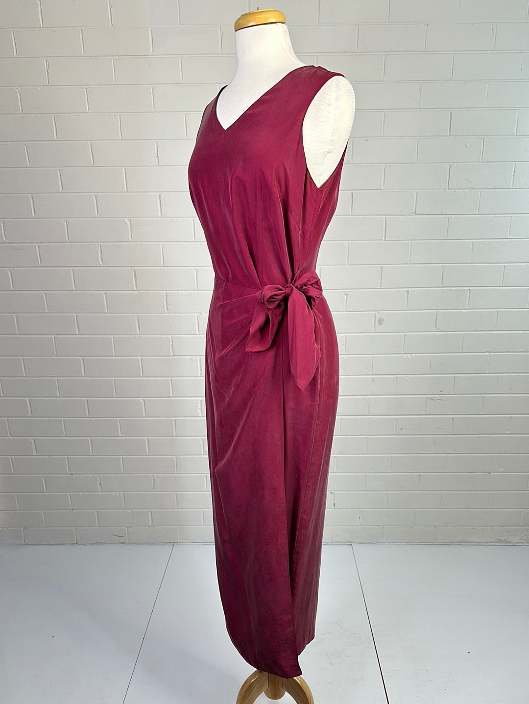 Monsoon | UK | vintage 90's | gown | size 14 | maxi length | 100% silk