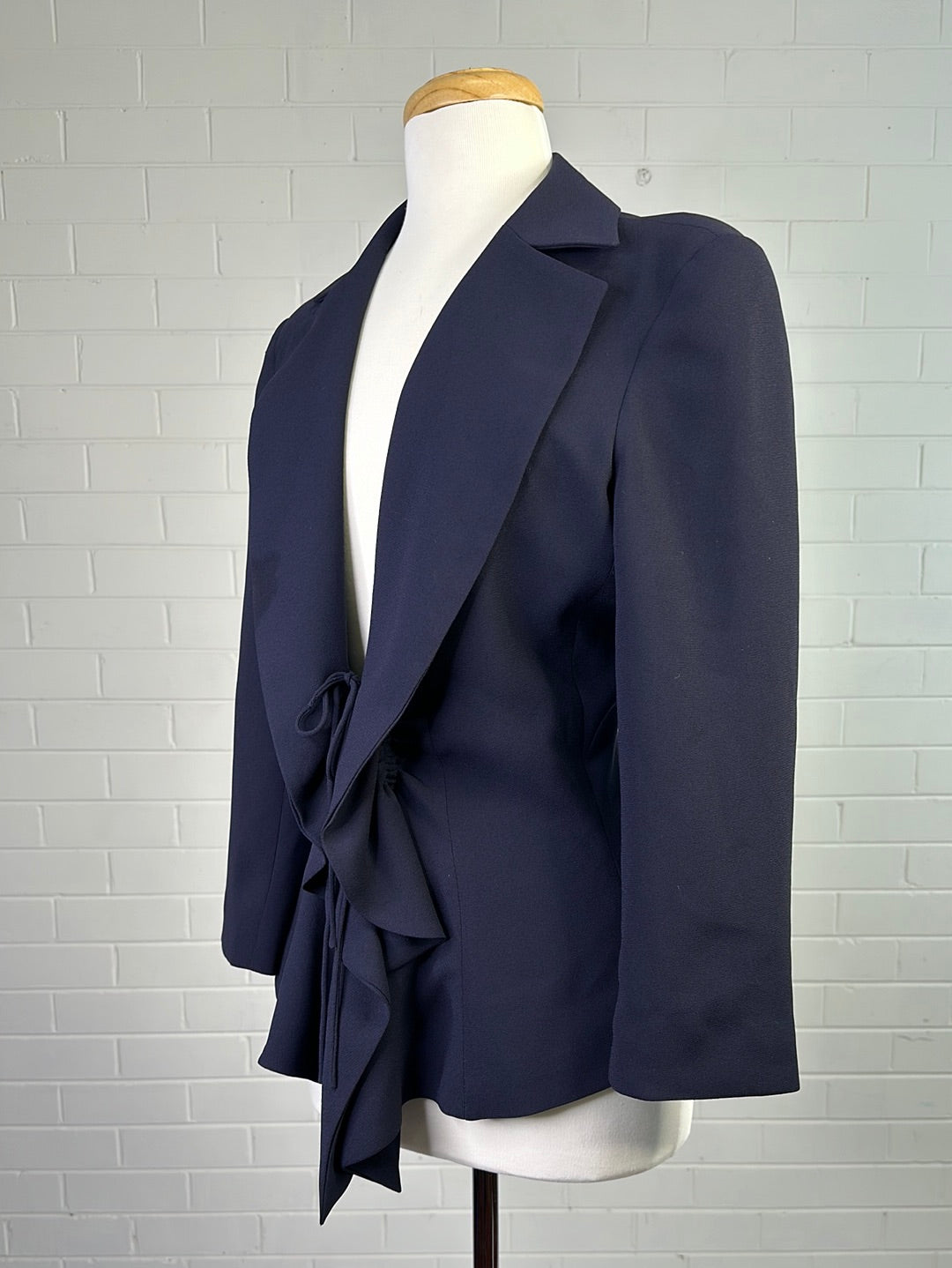 Carla Zampatti | jacket | size 10 | tie front closure