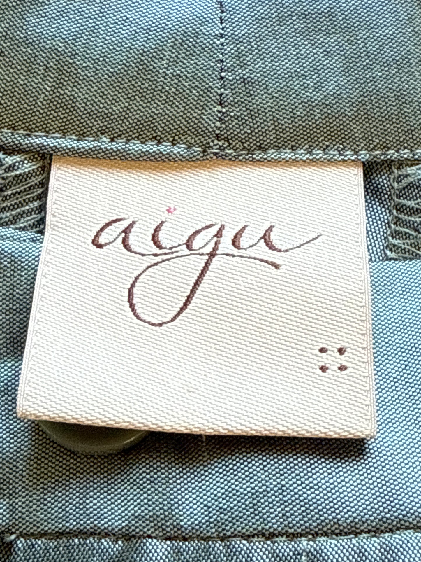 Aigu | pants | size 12 | wide leg