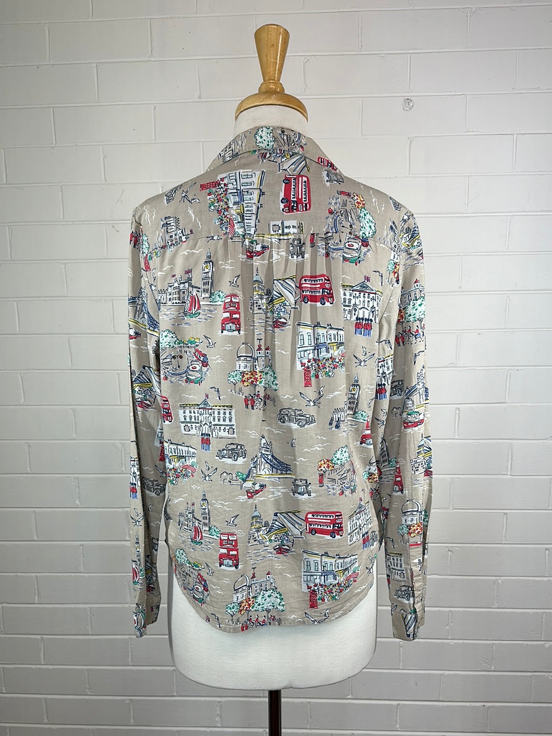 Cath Kidston | London | shirt | size 10 | long sleeve | 100% cotton