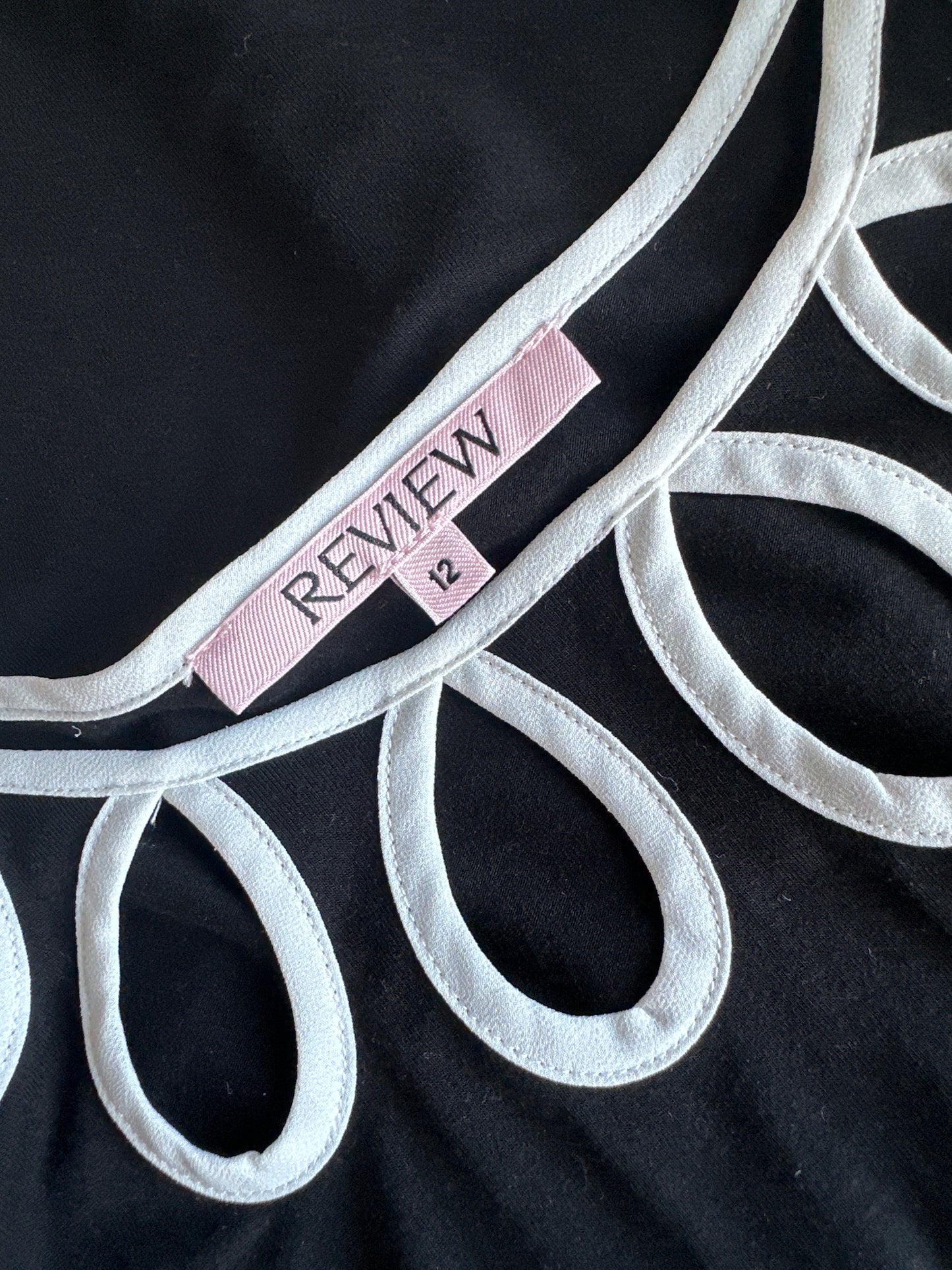 Review | top | size 12 | cap sleeve