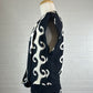 Diane von Furstenberg | New York | top | size 8 | drop shoulder sleeve | 100% silk