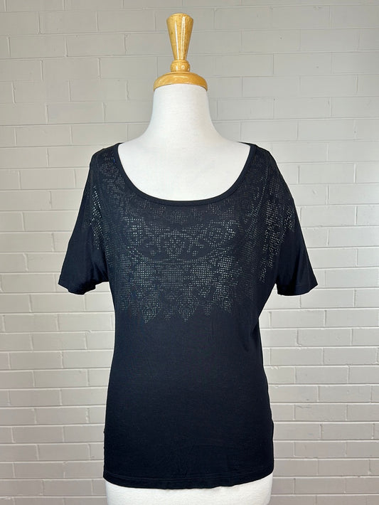 Sisley | Italy | top | size 14 | short sleeve