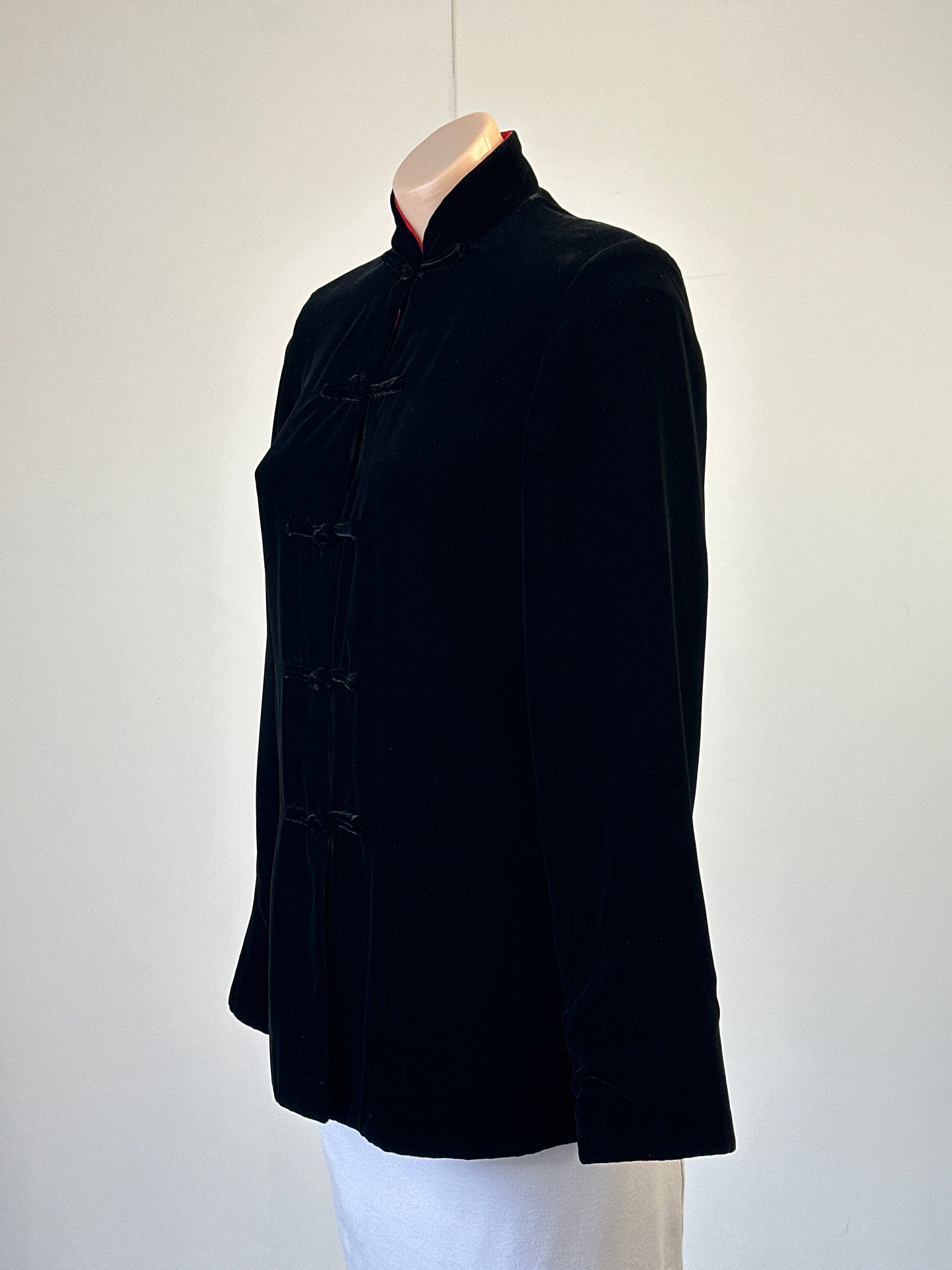 No label | jacket | size 10 | Chinese button front