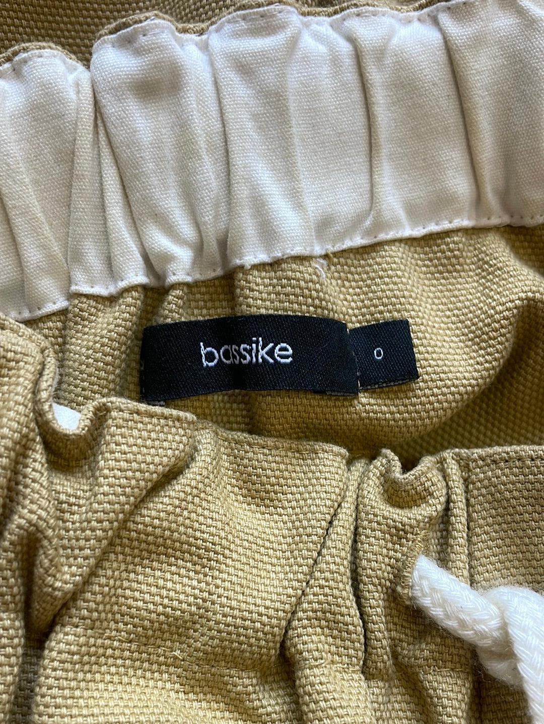 bassike | shorts | size 8 | elasticated waist | 100% cotton | made in Australia