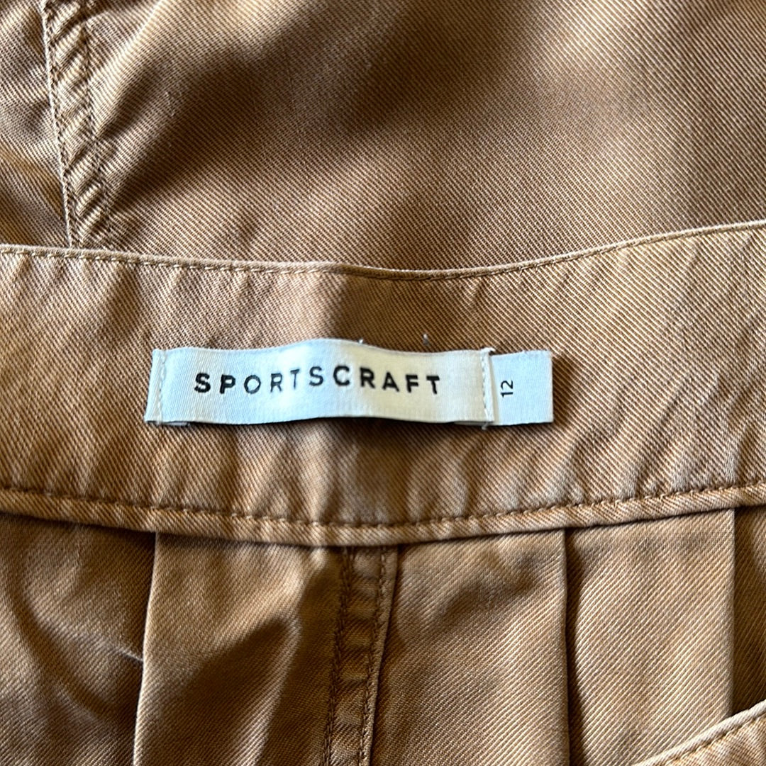 Sportscraft | skirt | size 12 | knee length | 100% lyocell