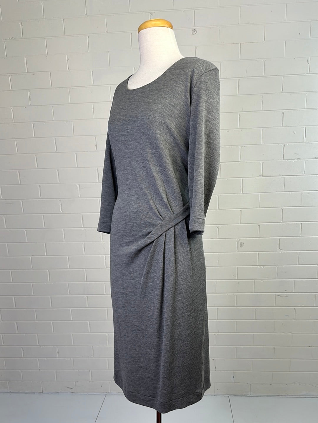 Hugo Boss | Germany | dress | size 10 | knee length | silk wool blend