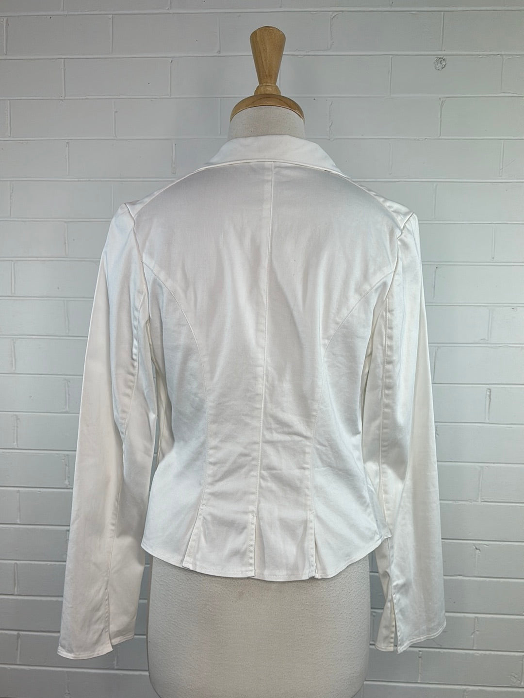 Carla Zampatti | jacket | size 12 | asymmetric