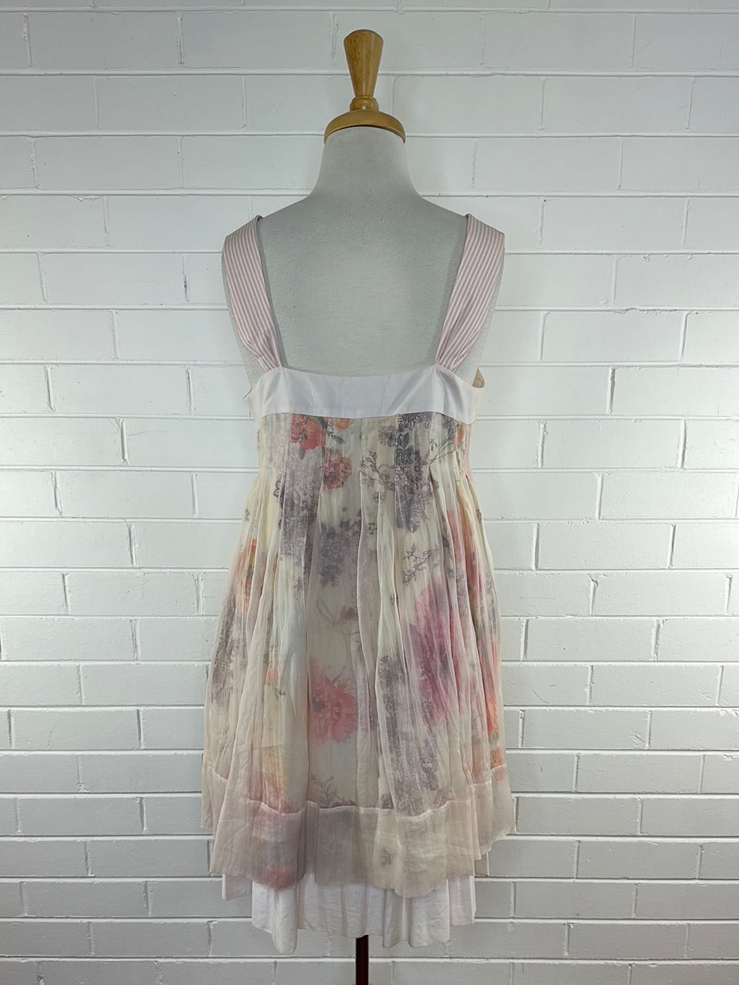 nevenka | dress | size 12 | knee length | silk cotton blend | made in Australia