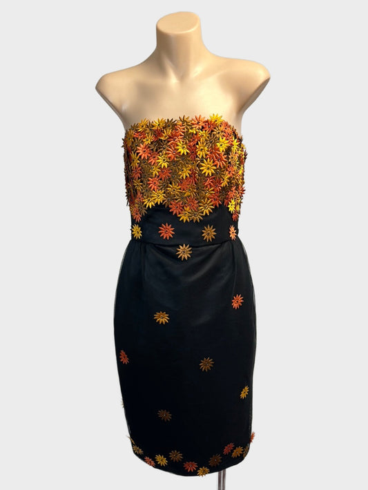 Custom made | dress | size 6 | knee length