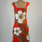 Palm Island | vintage 70's | dress | size 10 | knee length | 100% cotton