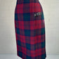 James Dalgliesh | vintage 80's | skirt | size 14 | knee length | 100% wool | made in Scotland