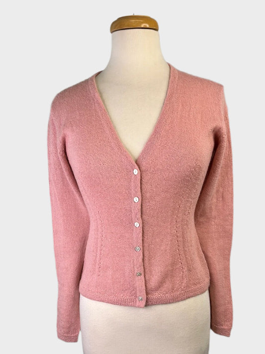 Chicks | cardigan | size 8 | long sleeve | 100% alpaca