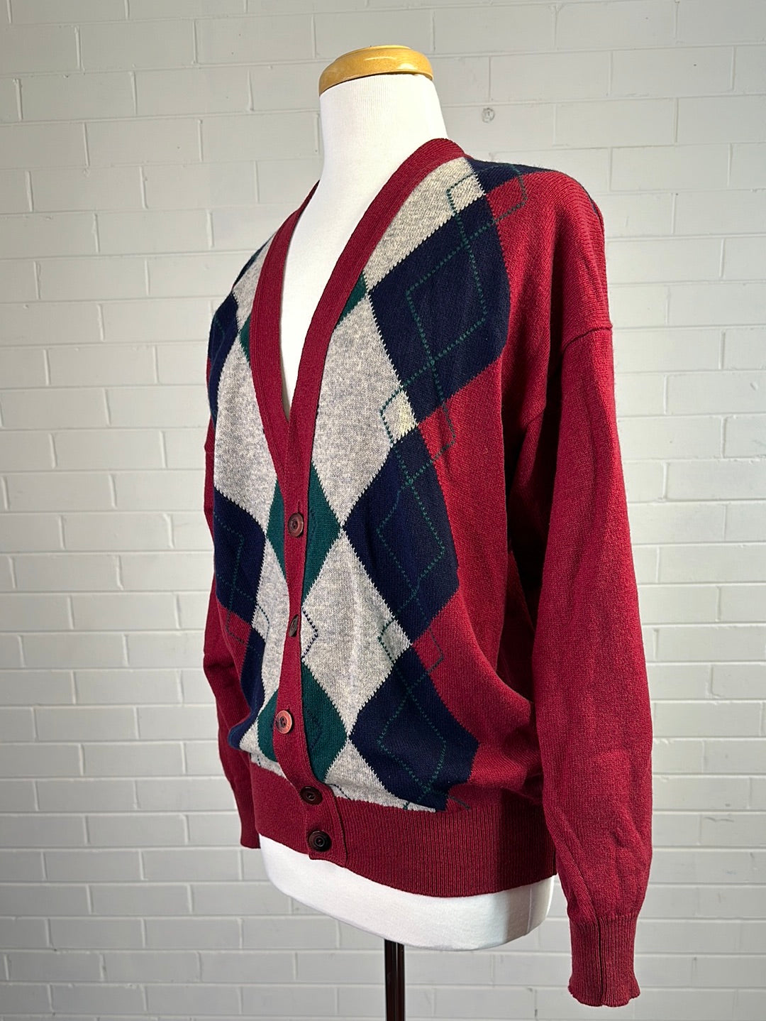 James Pringle Weavers | Scotland | vintage 60's | cardigan | size 12 | long sleeve | 100% wool | made in Scotland