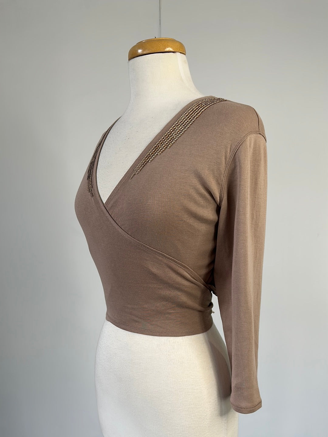 M&S (Marks & Spencer) | top | size 12 | tie front | 100% cotton