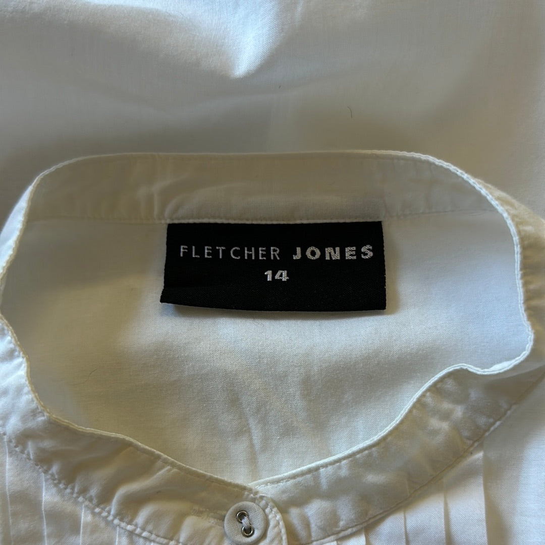 Fletcher Jones | shirt | size 14 | short sleeve