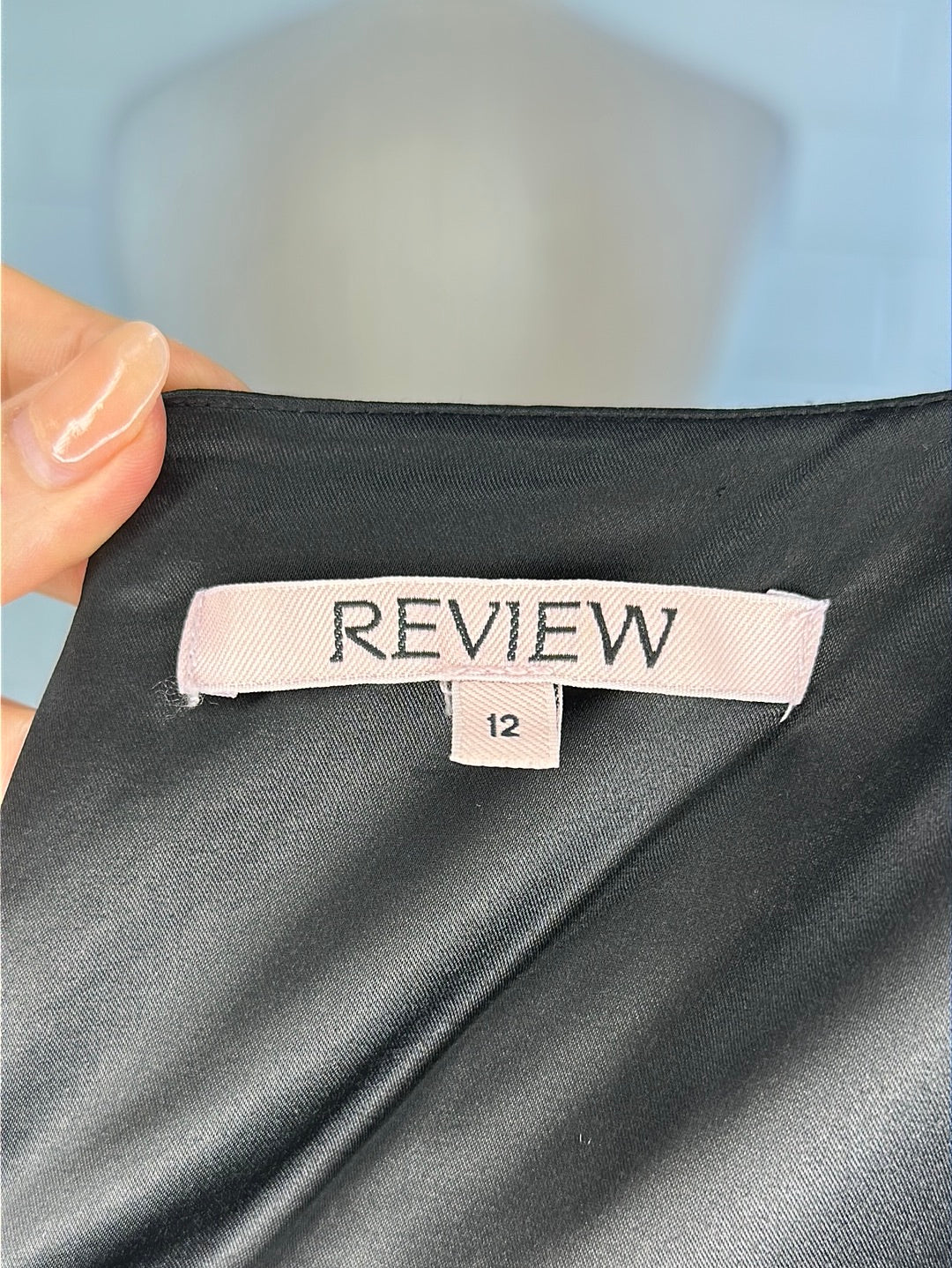 Review | top | size 12  | cap sleeve