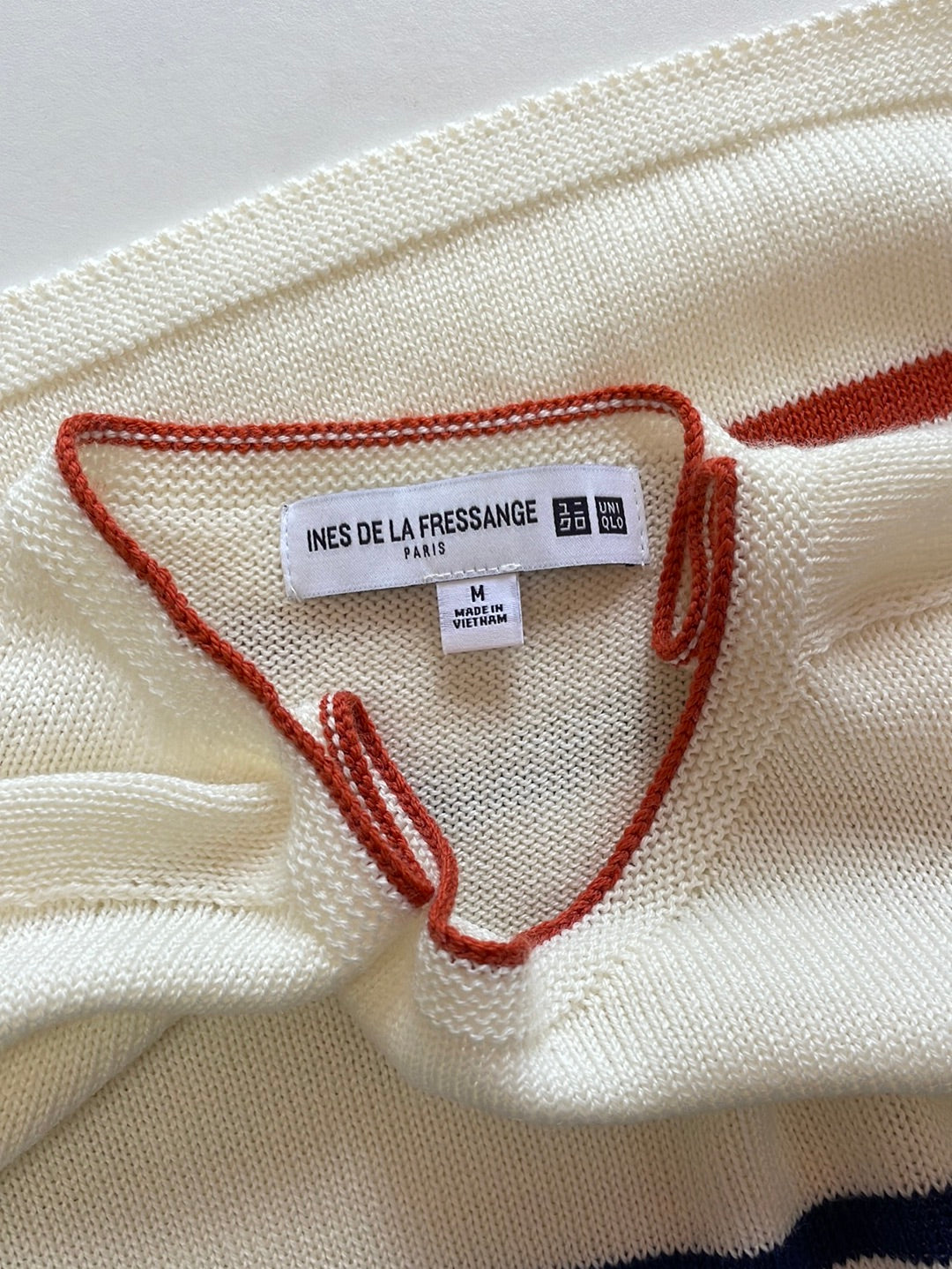 Uniqlo - Ines de la Fressange | sweater | size 10 | bateau neck