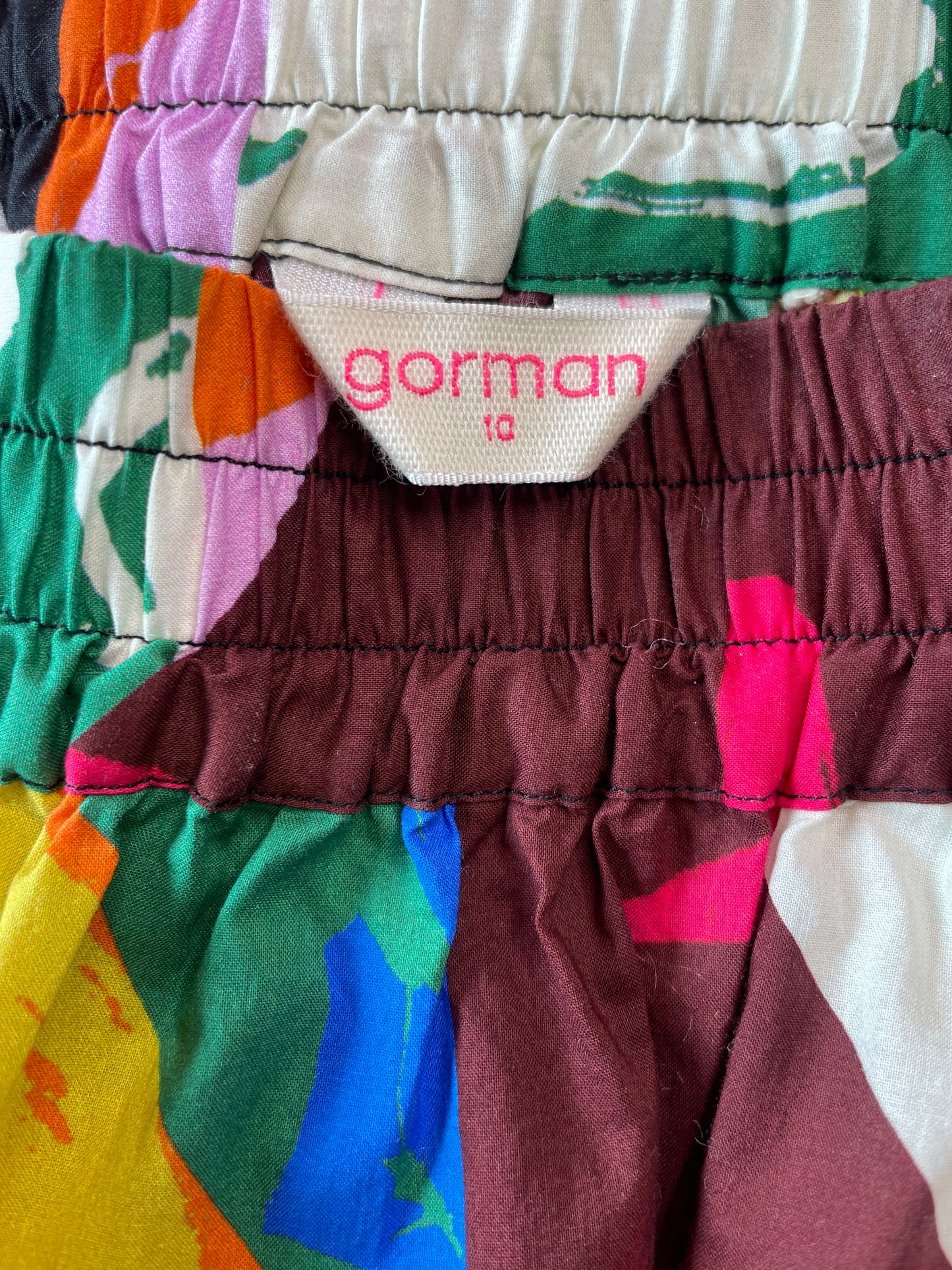 Gorman | skirt | size 10 | midi length | 100% cotton