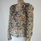 Ulla Johnson | New York | top | size 14 | long sleeve | 100% silk