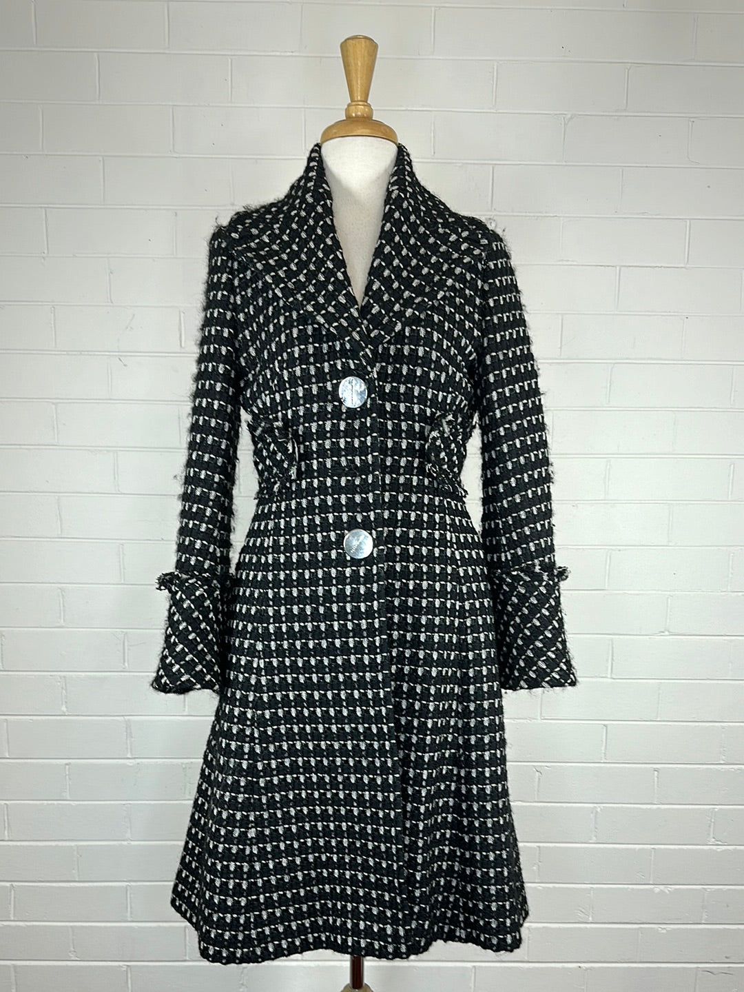 Karen Millen | UK | coat | size 10 | single breasted