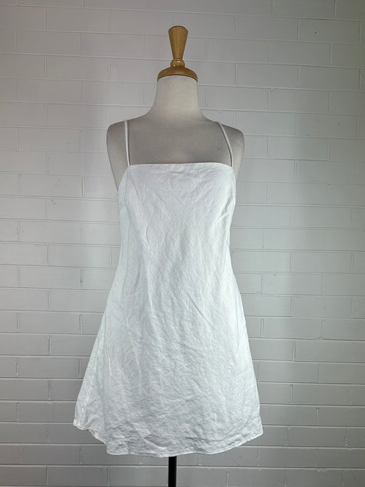Bec + Bridge | dress | size 12 | mini length | 100% linen