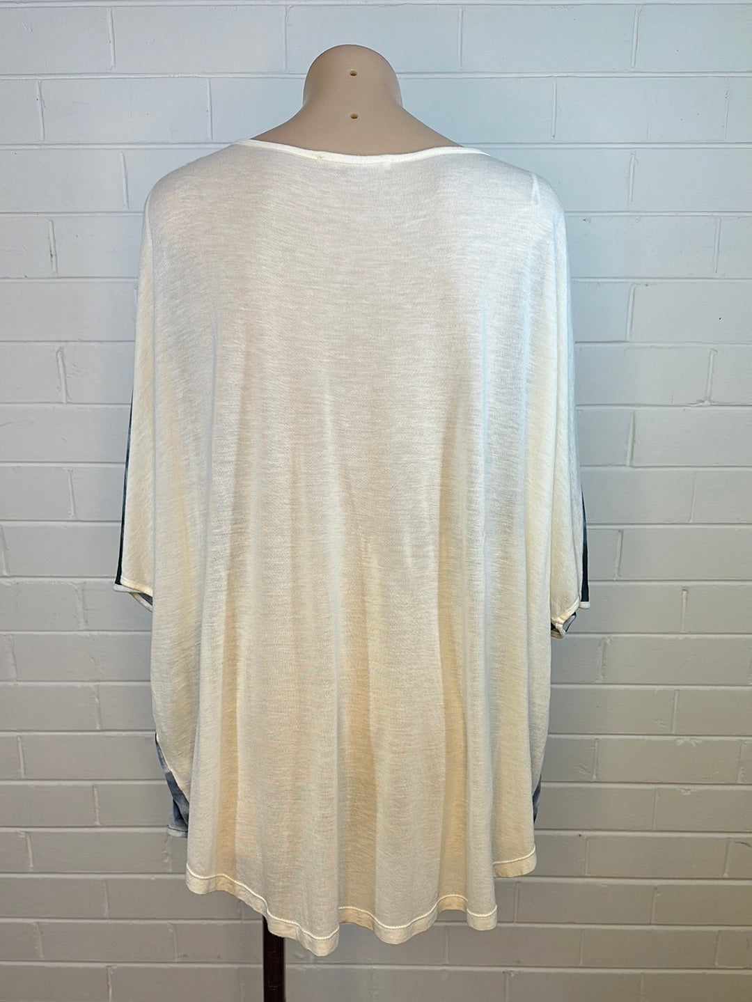Morrison | top | size 12 | short sleeve | modal wool blend