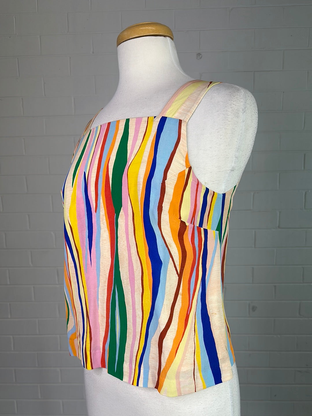 Gorman | top | size 10 | sleeveless | 100% cotton