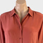 the fable | shirt | size 12 | long sleeve | 100% silk