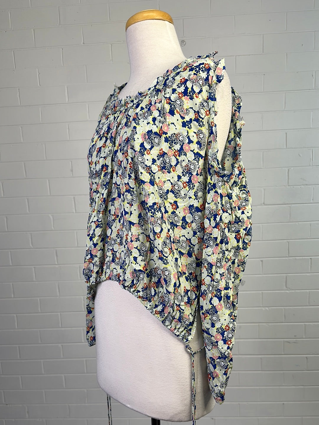 Zadig & Voltaire | France | top | size 12 | long sleeve | 100% silk