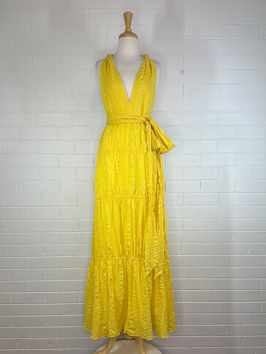 Leona Edmiston | dress | size 12 | maxi length | 100% cotton