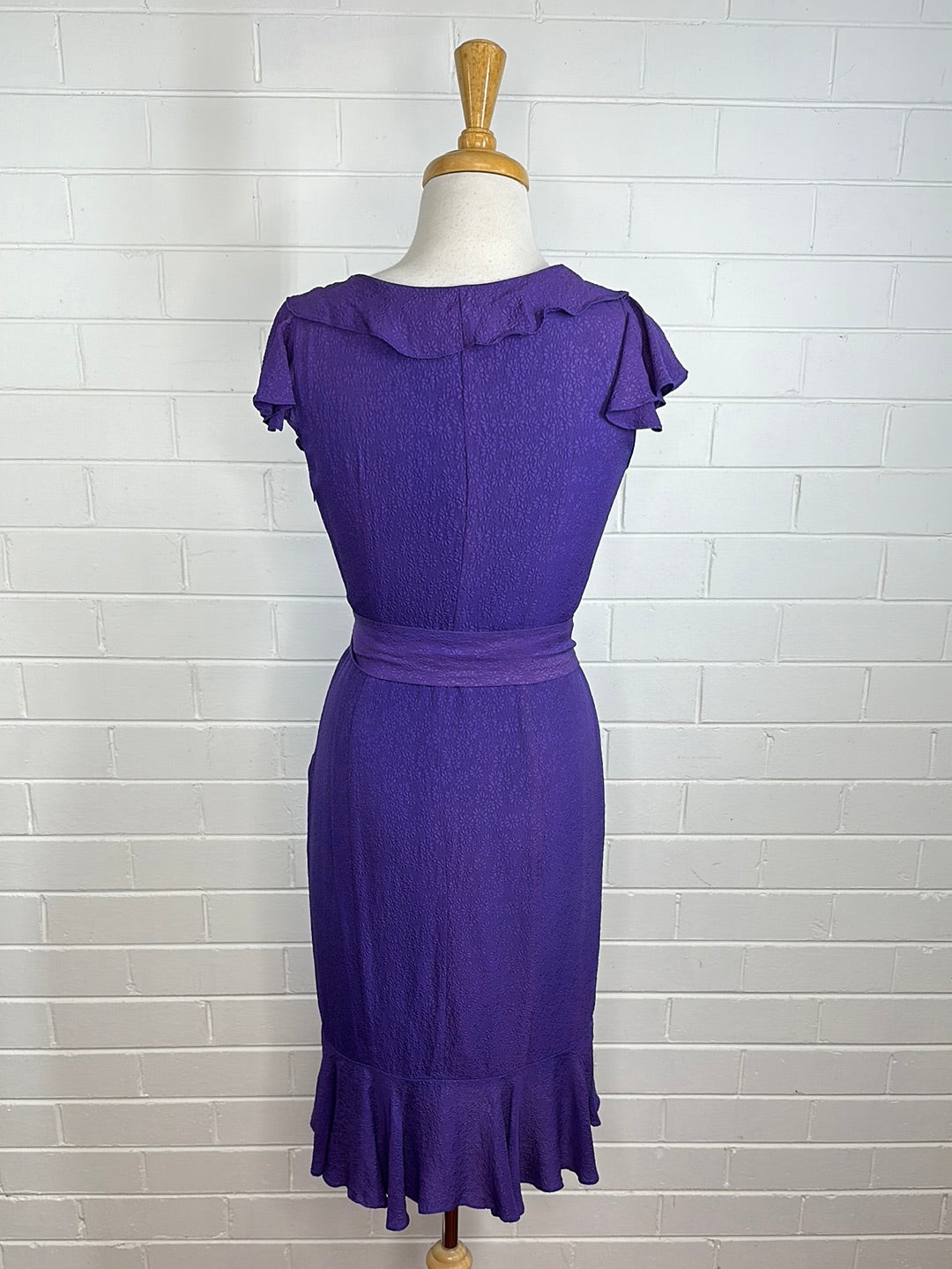 Alannah Hill | dress | size 10 | knee length | 100% silk