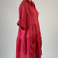 Made in Italy | dress | size 12 | knee length | 100% linen | made in Italy