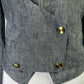 sass & bide | jacket | size 10 | double breasted | 100% linen