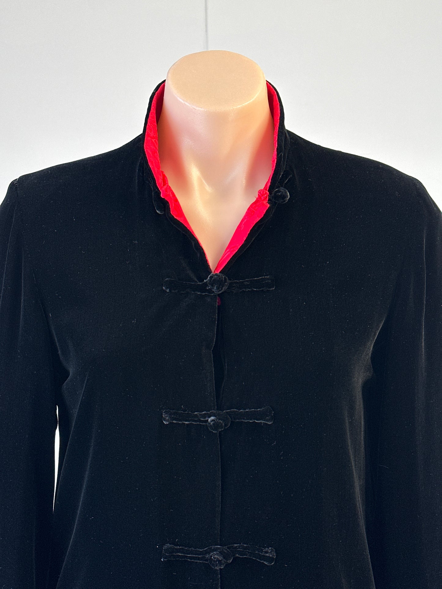 No label | jacket | size 10 | Chinese button front
