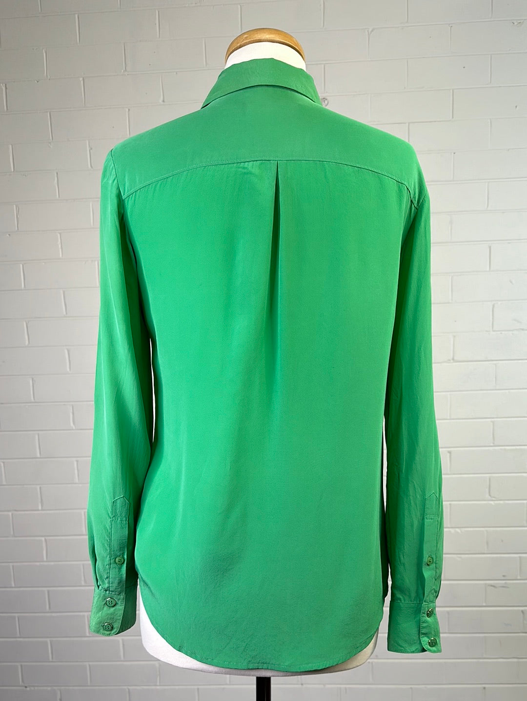 MARCS | shirt | size 10 | long sleeve | 100% silk