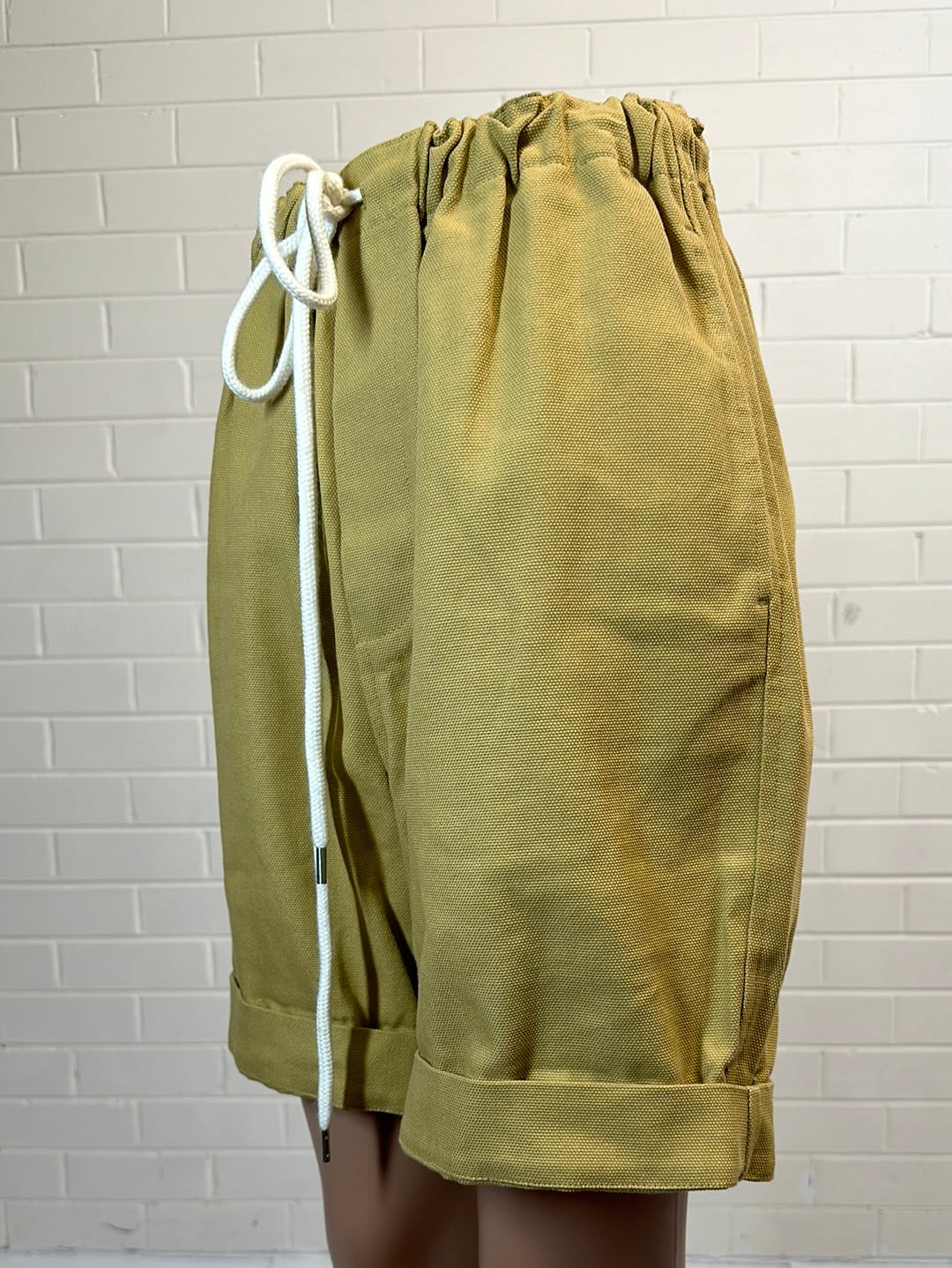 bassike | shorts | size 8 | elasticated waist | 100% cotton | made in Australia