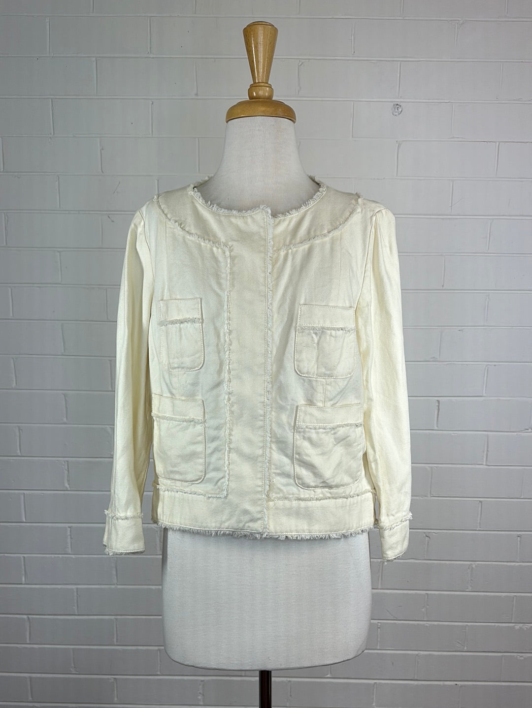 Gap | jacket | size 12 | single breasted | 100% cotton