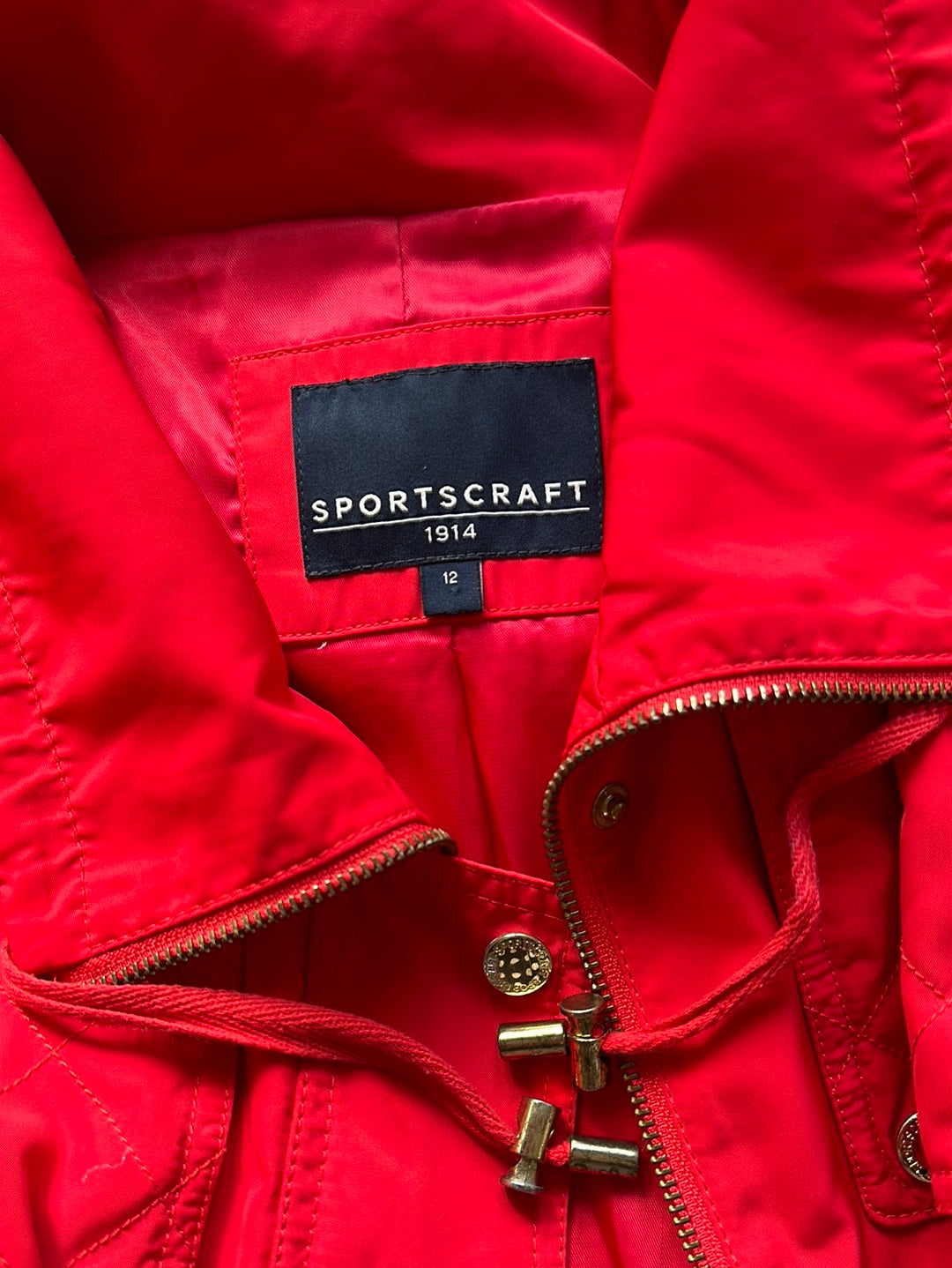 Sportscraft | jacket | size 12 | zip front