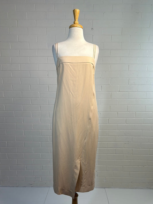 KAHLO | dress | size 10 | midi length | 100% silk | made in Australia