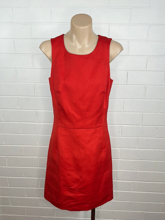 SABA | dress | size 6 | knee length | cotton ramie blend