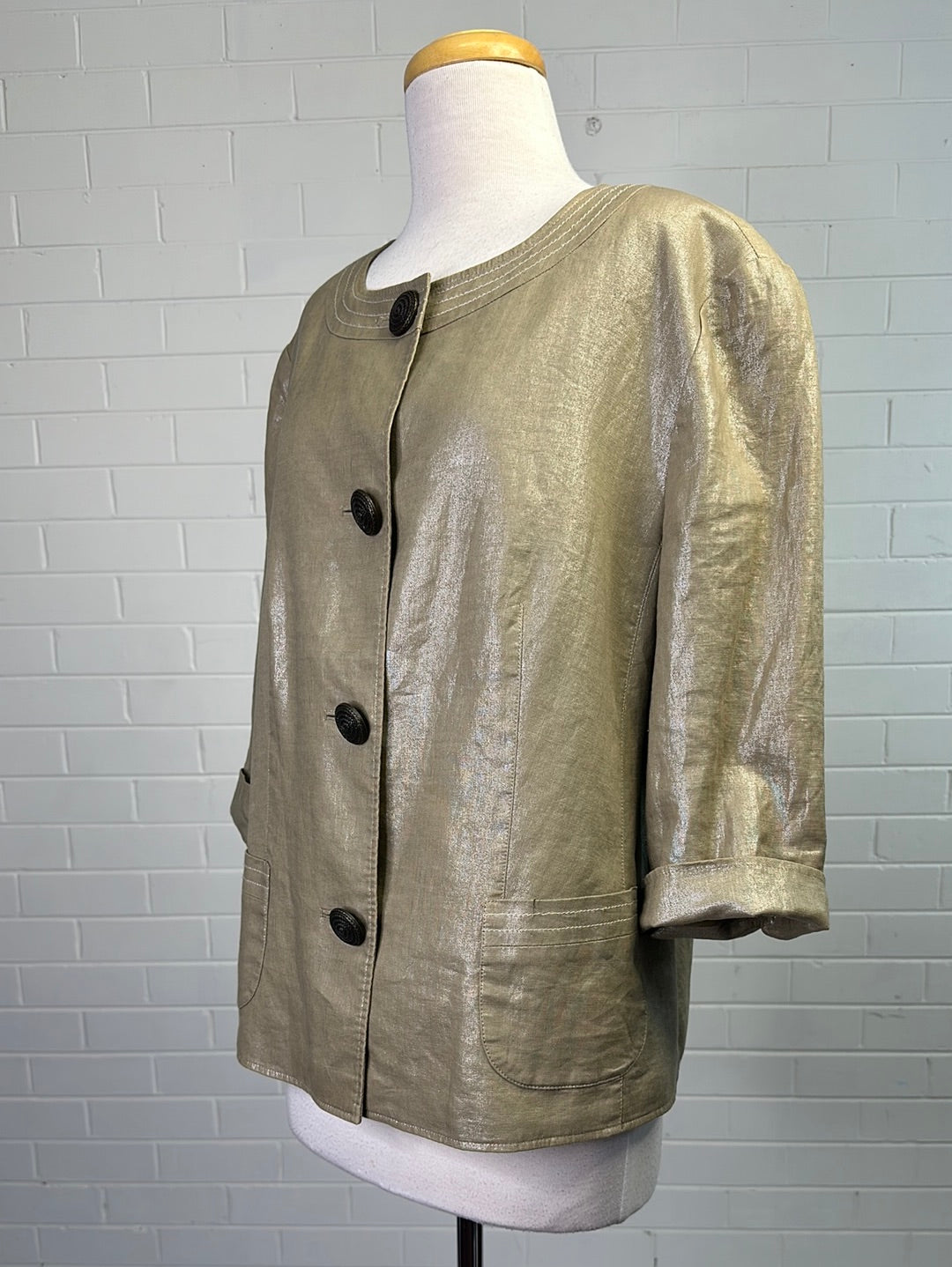 Gerry Weber | Germany | vintage 80's | jacket | size 18 | single breasted