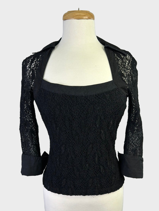 Anne Fontaine | Paris | top | size 10 | long sleeve