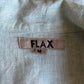 FLAX | New York | jacket | size 14 | single breasted | 100% linen