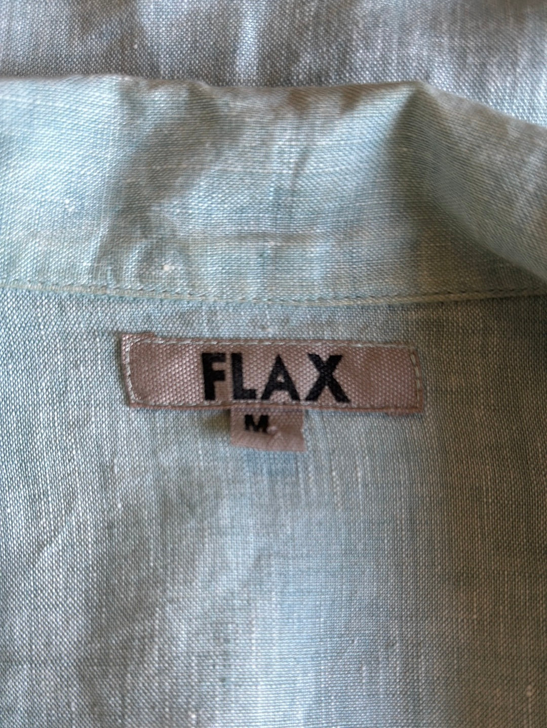 FLAX | New York | jacket | size 14 | single breasted | 100% linen