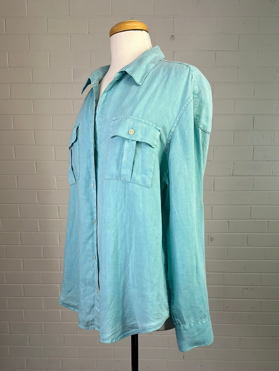 Tommy Bahama | US | shirt | size 14 | long sleeve | 100% linen