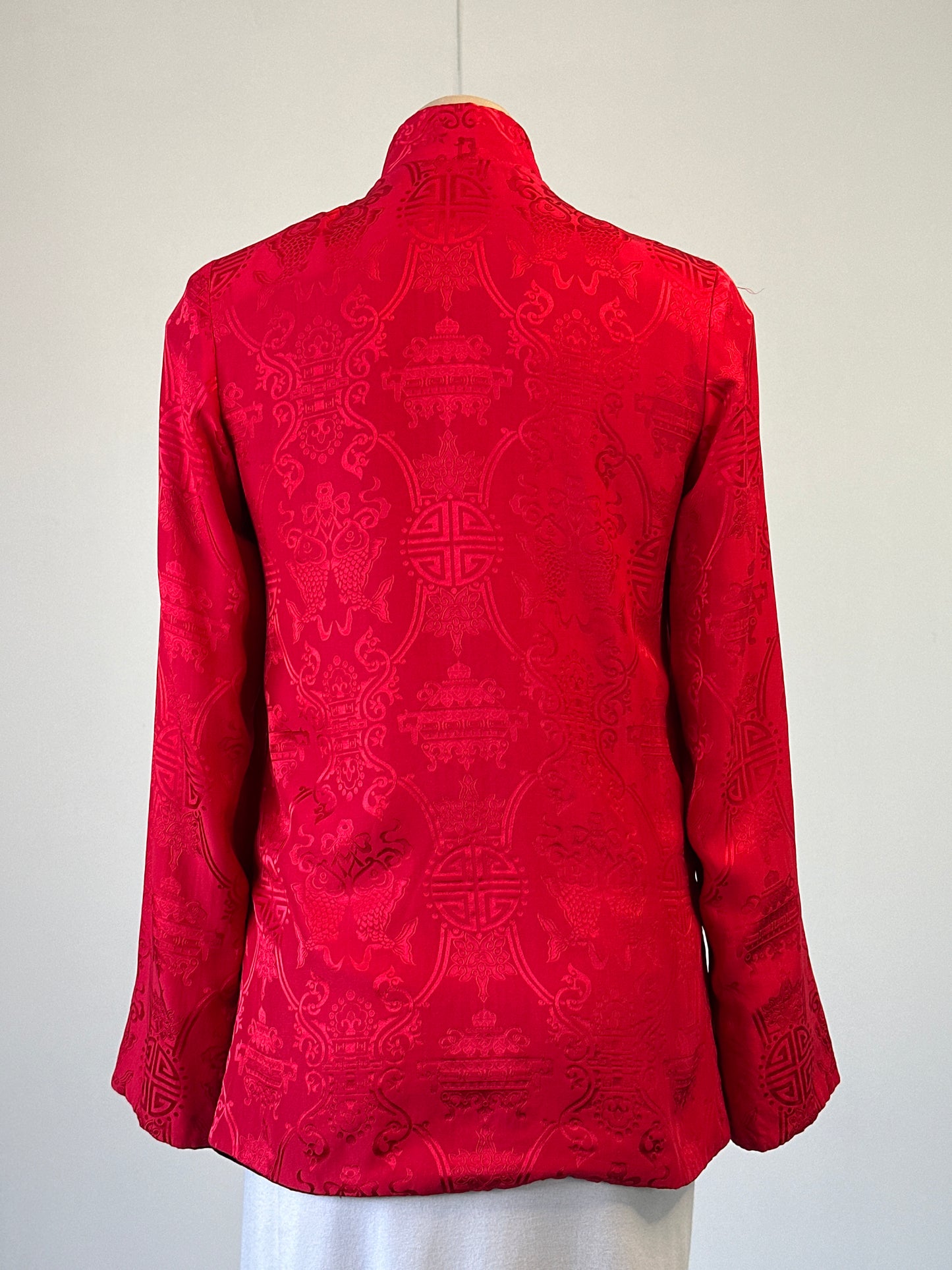 No label | jacket | size 10 | Chinese button front
