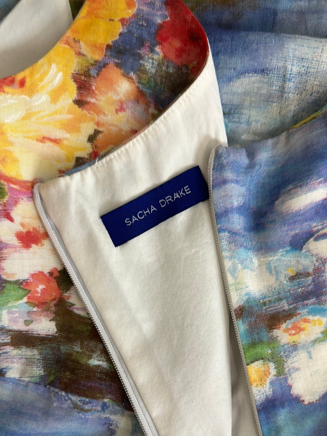 Sacha Drake | vintage 90's | top | size 12 | sleeveless | 100% cotton | made in Australia